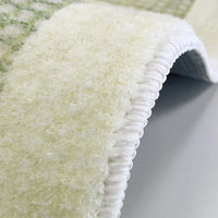 Washable Round Modern Area Rug