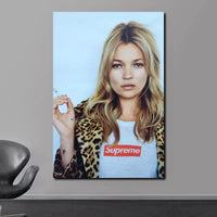 Kate Moss Canvas Poster