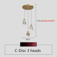 Modern Crystal Pendant Light