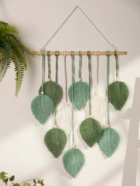 Leaf Macrame Wall Hanging