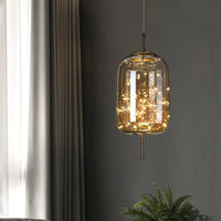 Starlight Glass Bedside Pendant