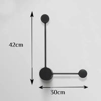 Nordic Multi Head Wall Lamp