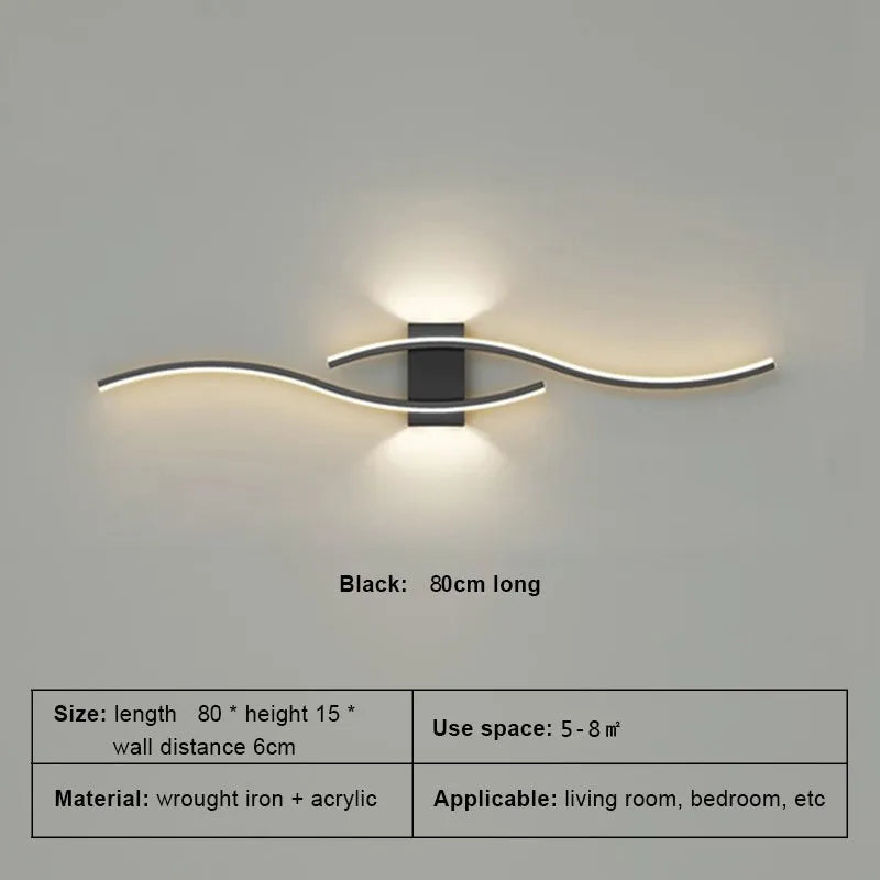 Long Strip Dimmable Wall Light
