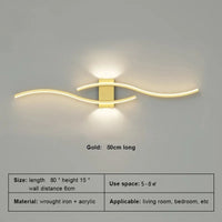 Long Strip Dimmable Wall Light