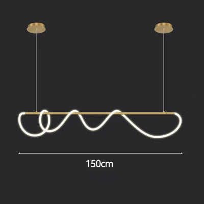 Artistic Hose Pendant Chandelier