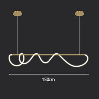 Artistic Hose Pendant Chandelier