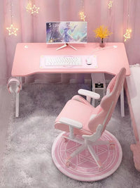 Pink Gamer Computer Desk