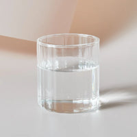 Heat Resistant Striped Glass Mug