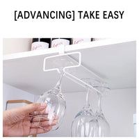 Under-Cabinet Wine Glass Rack