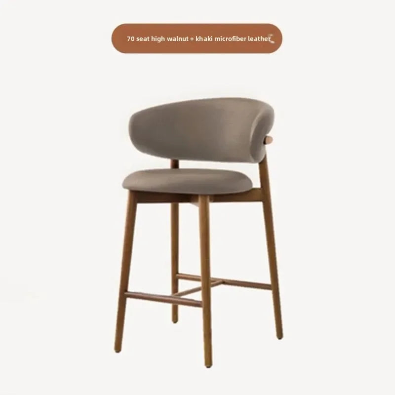Cushioned Nordic Bar Chair