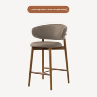 Cushioned Nordic Bar Chair