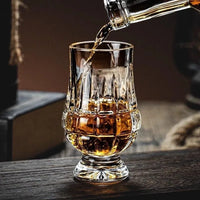 Textured Whiskey Tasting Glass Set