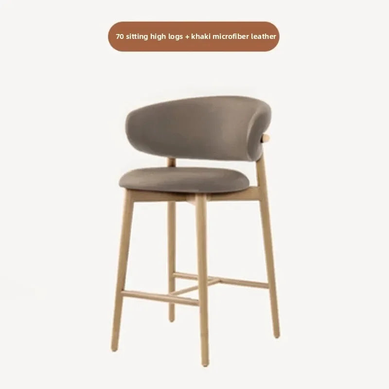 Cushioned Nordic Bar Chair