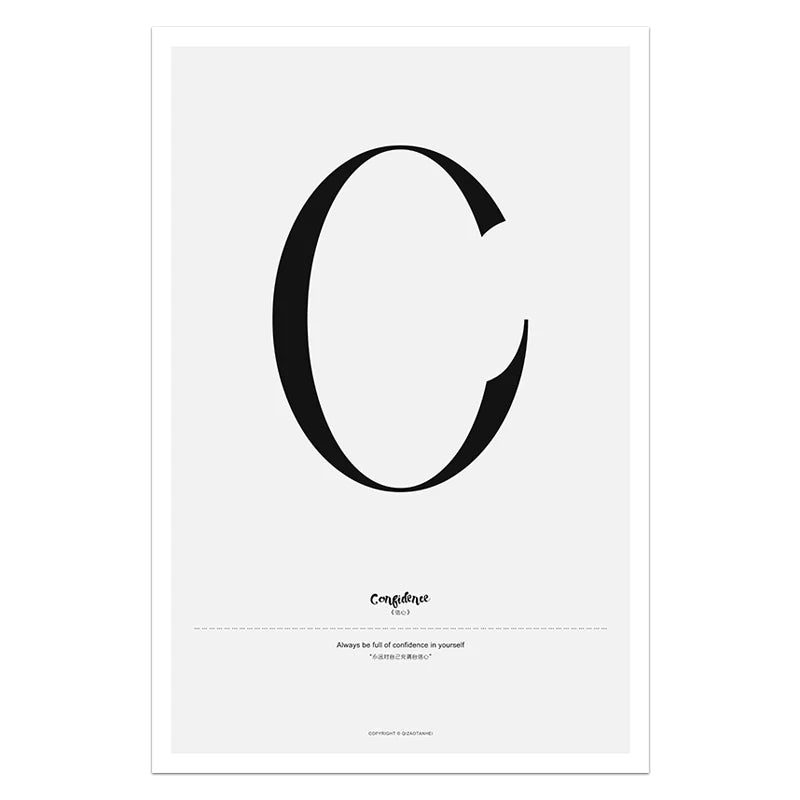 Simple Love Quote Canvas