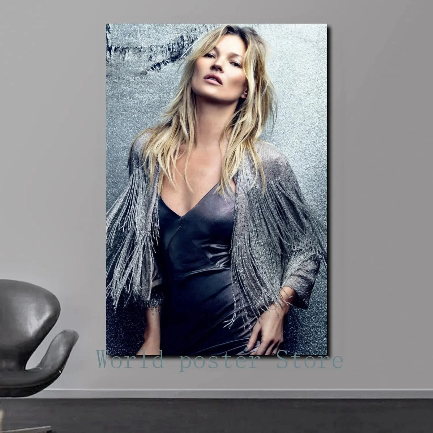 Kate Moss Canvas Poster