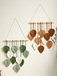 Leaf Macrame Wall Hanging