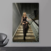 Kate Moss Canvas Poster