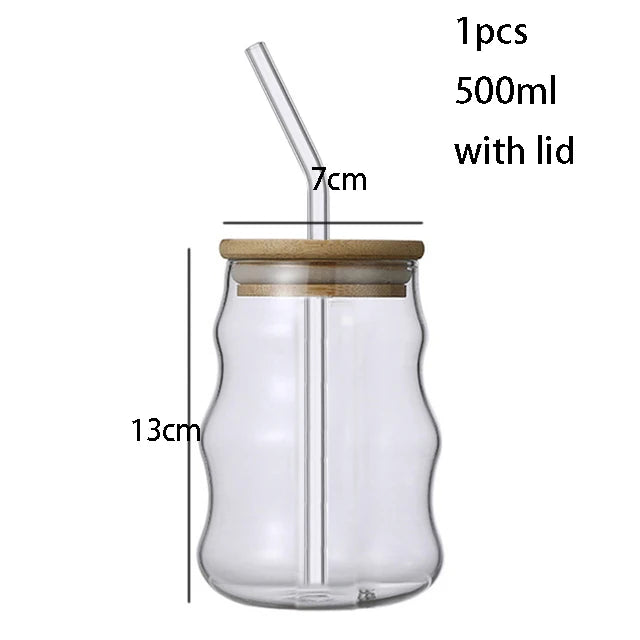 Bamboo Lid Mason Tumbler