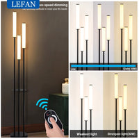 Dimmable Shelf Storage Floor Lamp