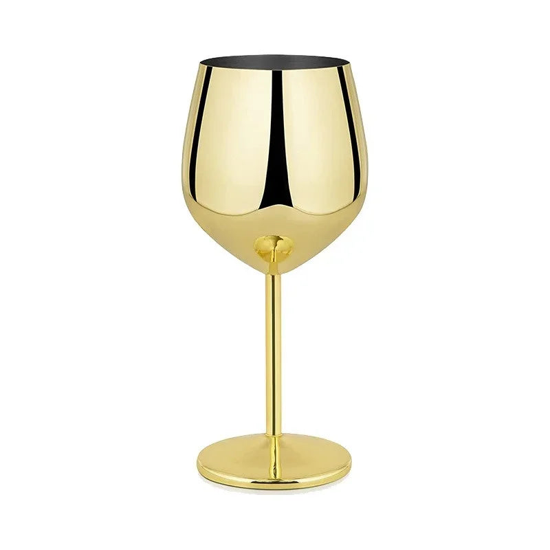 Unbreakable Stainless Steel Wine Goblet