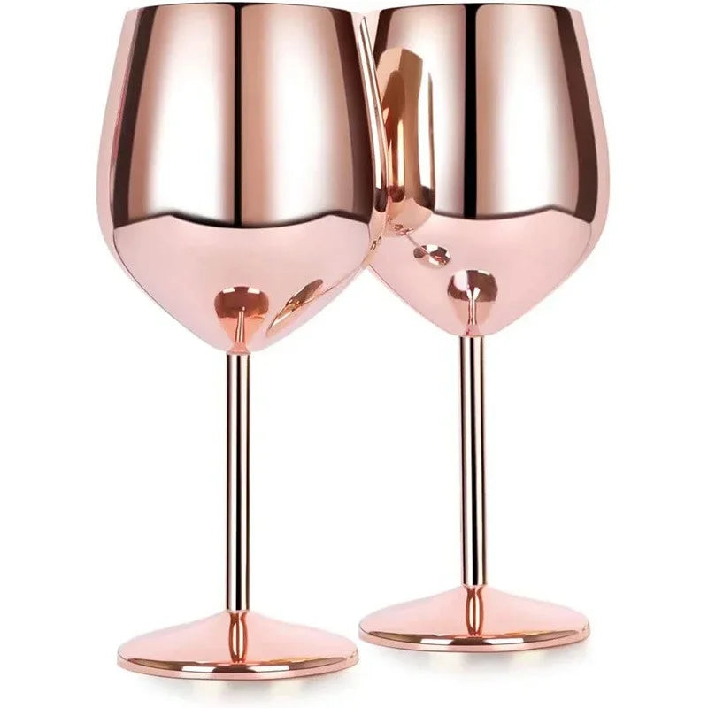 Unbreakable Stainless Steel Wine Goblet