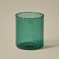 Heat Resistant Striped Glass Mug