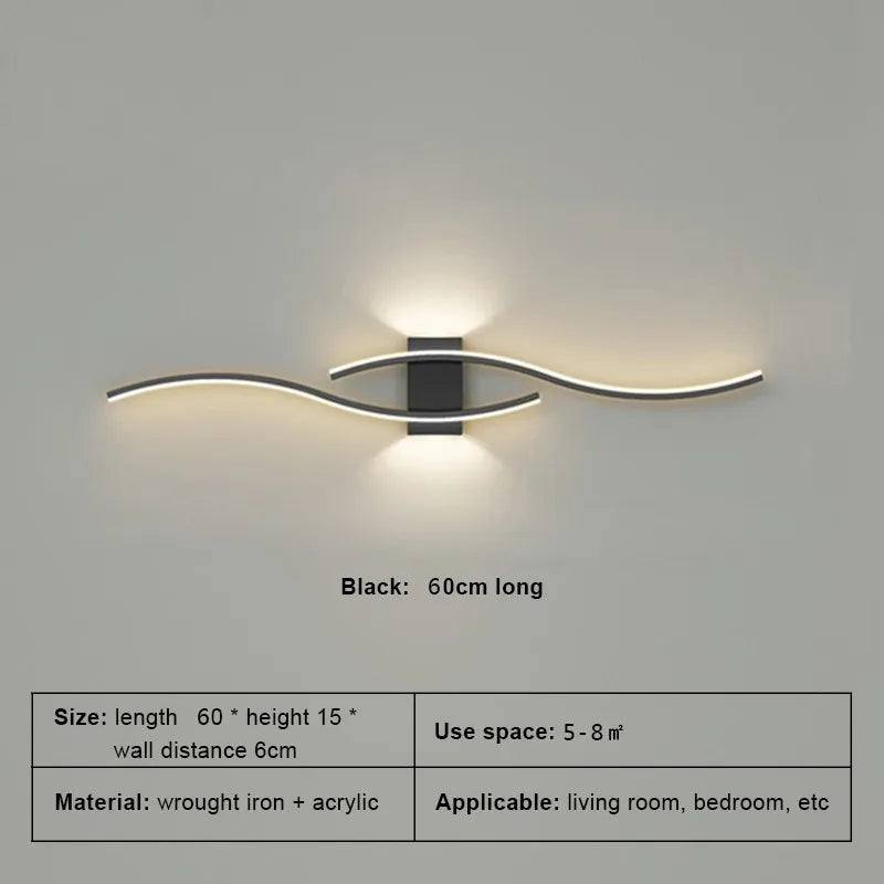 Long Strip Dimmable Wall Light