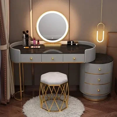 Vanity Table With Stool