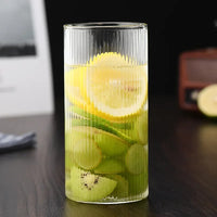 Vertical Pattern Cocktail Glasses