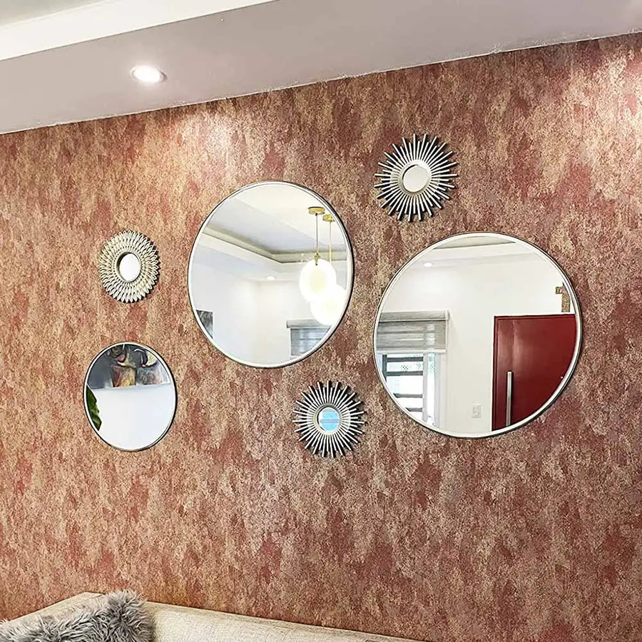 Gold Sunburst Decorative Mirror