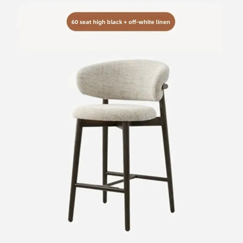 Cushioned Nordic Bar Chair