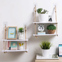 Rustic Wall Storage Shelf