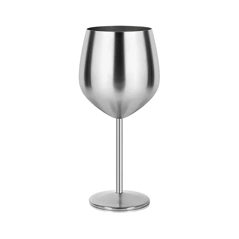 Unbreakable Stainless Steel Wine Goblet