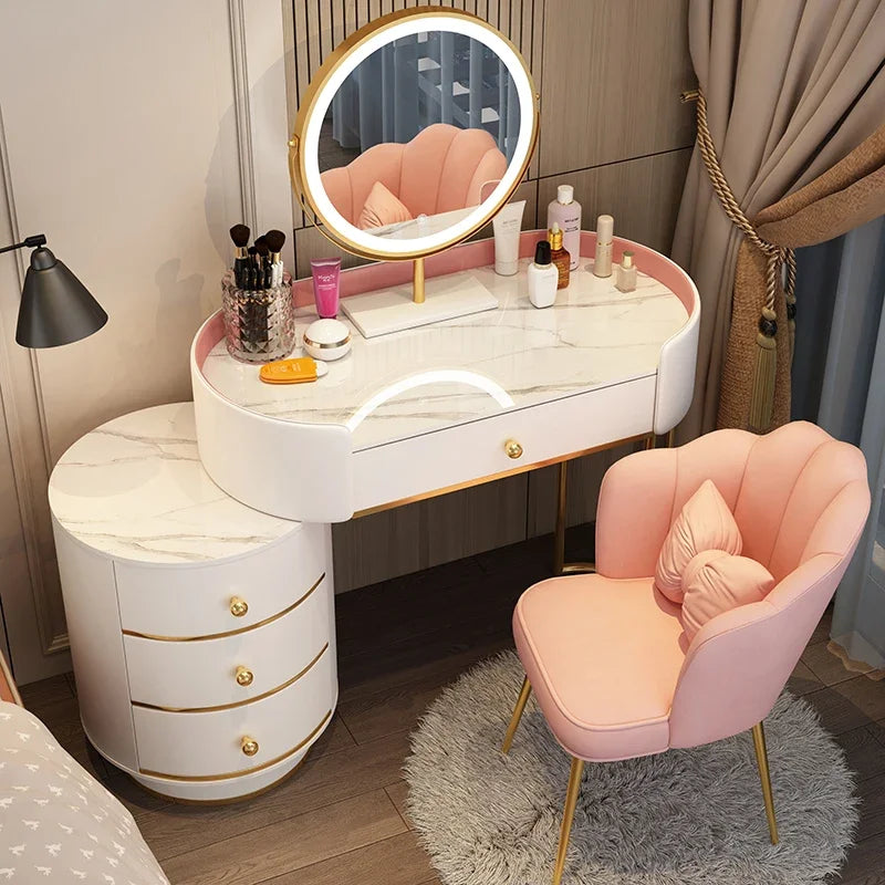 Vanity Table With Stool