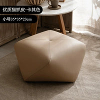 Stackable Wooden Accent Ottoman