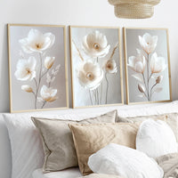 Nordic Peony Canvas Set