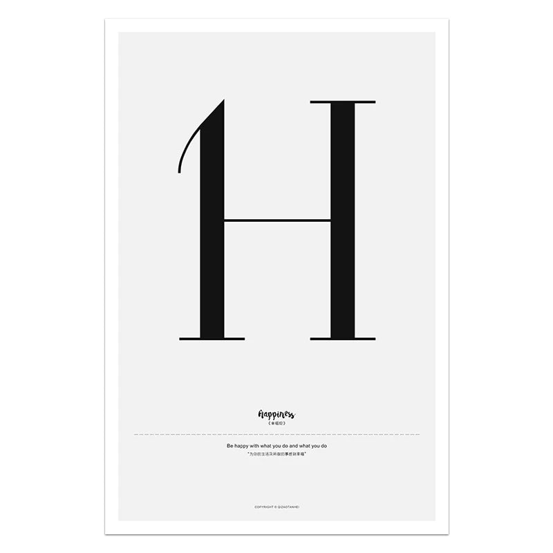 Simple Love Quote Canvas