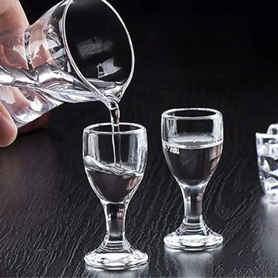Mini Stemmed Shot Glass Set