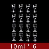 Mini Stemmed Shot Glass Set