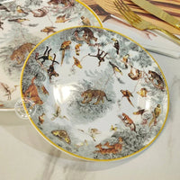 Jungle Ceramic Dinnerware Gift Set
