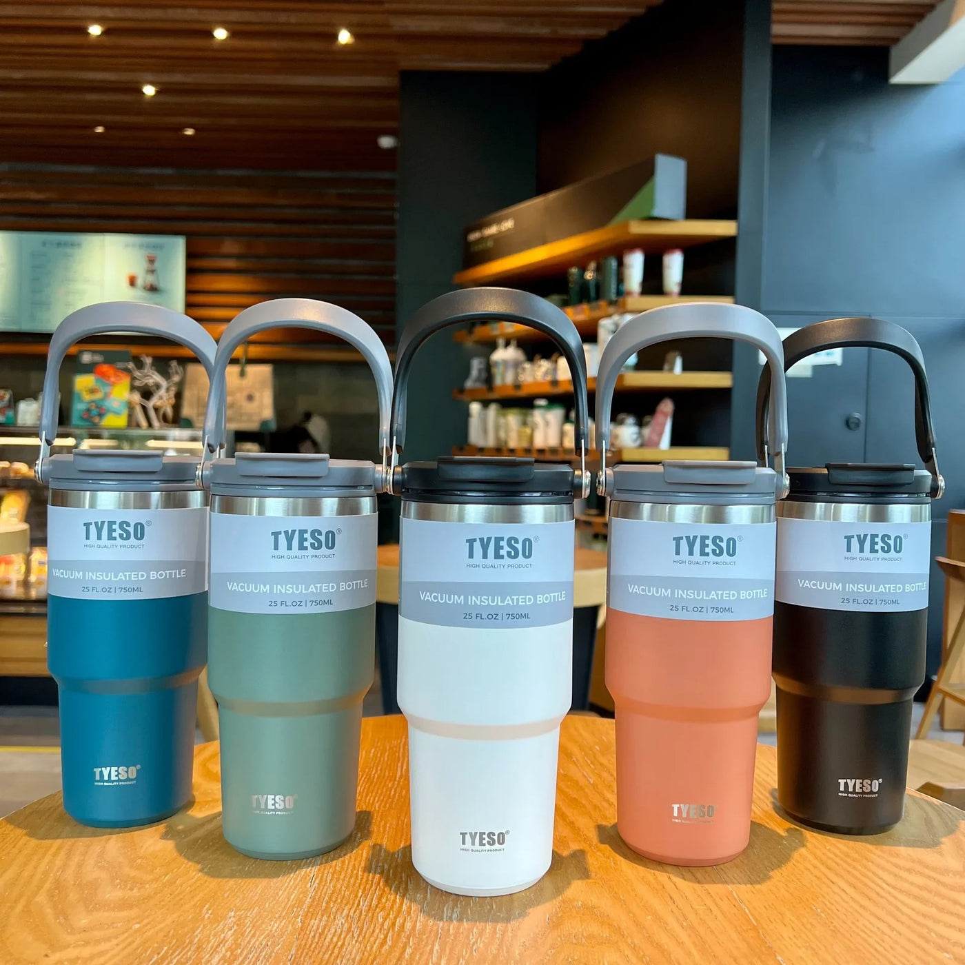 Leakproof Insulated Coffee Tumbler