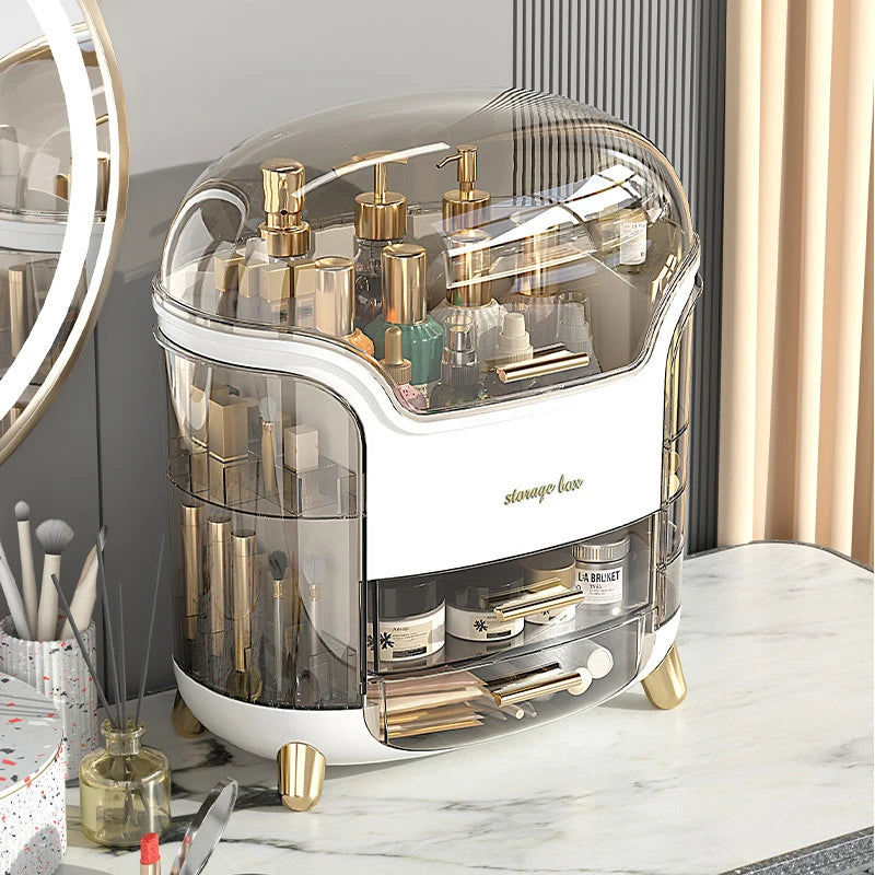Dustproof Desktop Cosmetic Organizer