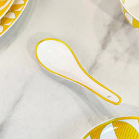Geometric Bone China Dinnerware Set