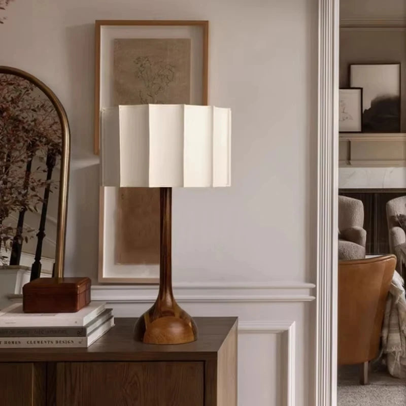 Wabi Sabi Wooden Floor Lamp