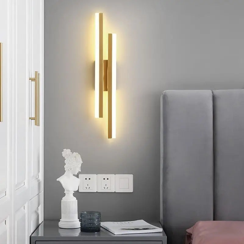 Copper Line LED Wall Lamp