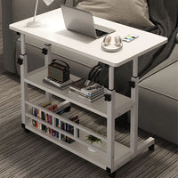 Rolling Height-Adjustable Laptop Desk