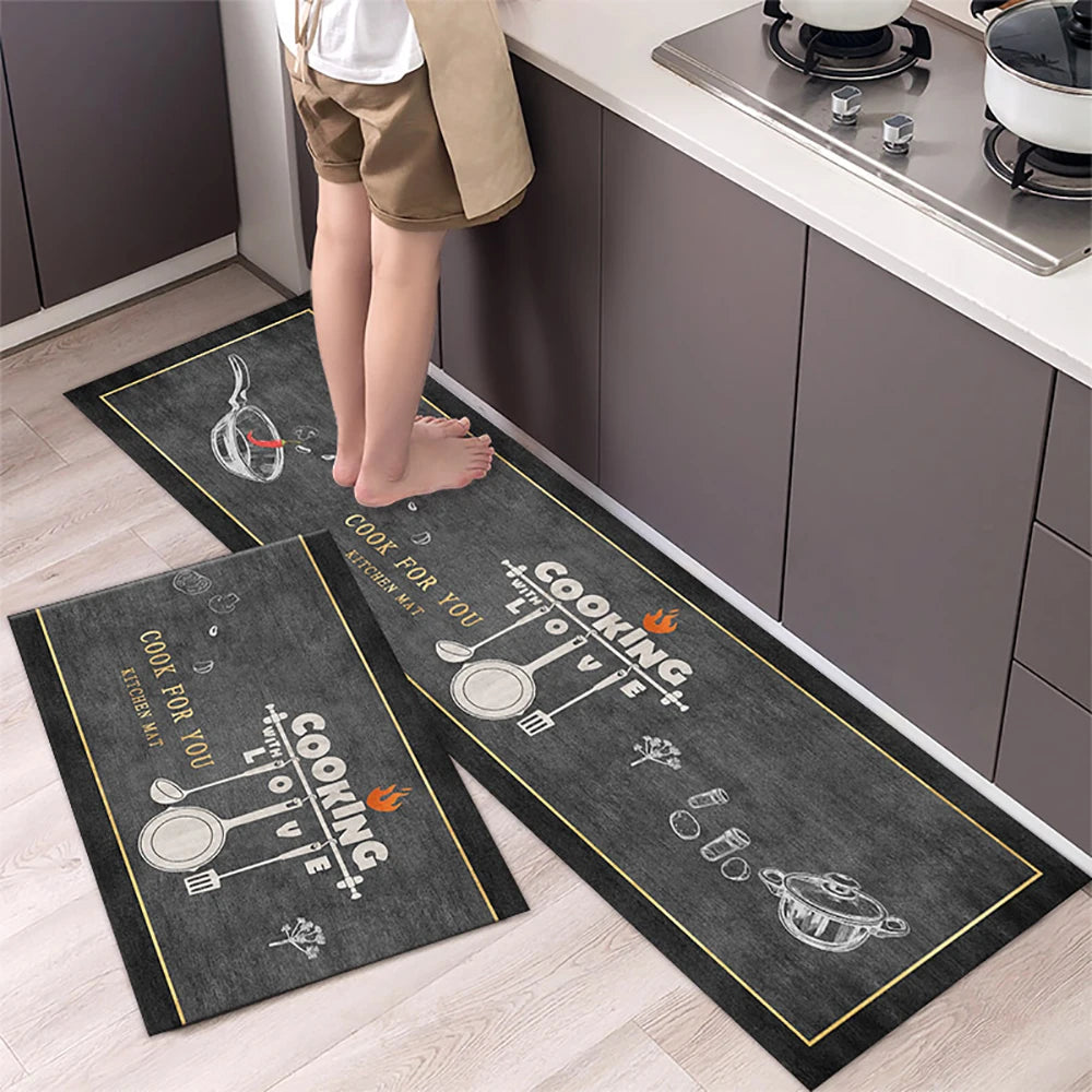 Washable Anti Slip Kitchen Mat