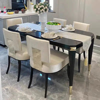 Handmade Solid Wood Dining Set