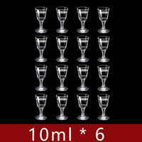Mini Stemmed Shot Glass Set