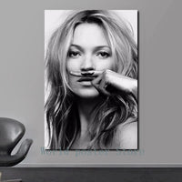Kate Moss Canvas Poster